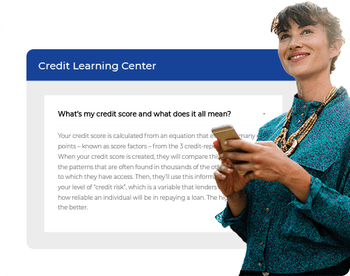 Dashboard of a Member of CrScr.com’s Comprehensive Credit Learning Center